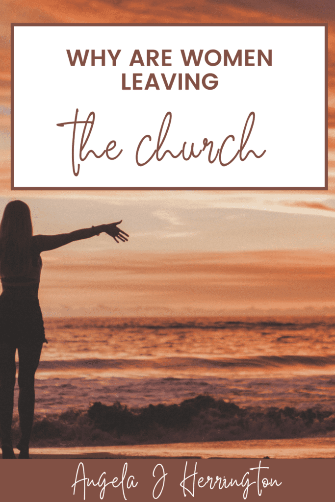 why are women leaving the church and toxic religious culture? Why women are leaving the church is apparent with toxic religion at the helm. 