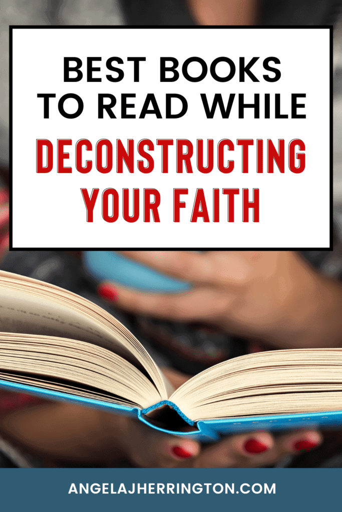 These are the best books to read while deconstructing your faith from toxic religion or toxic religious culture. Books on deconstructing faith can help you find new freedom.