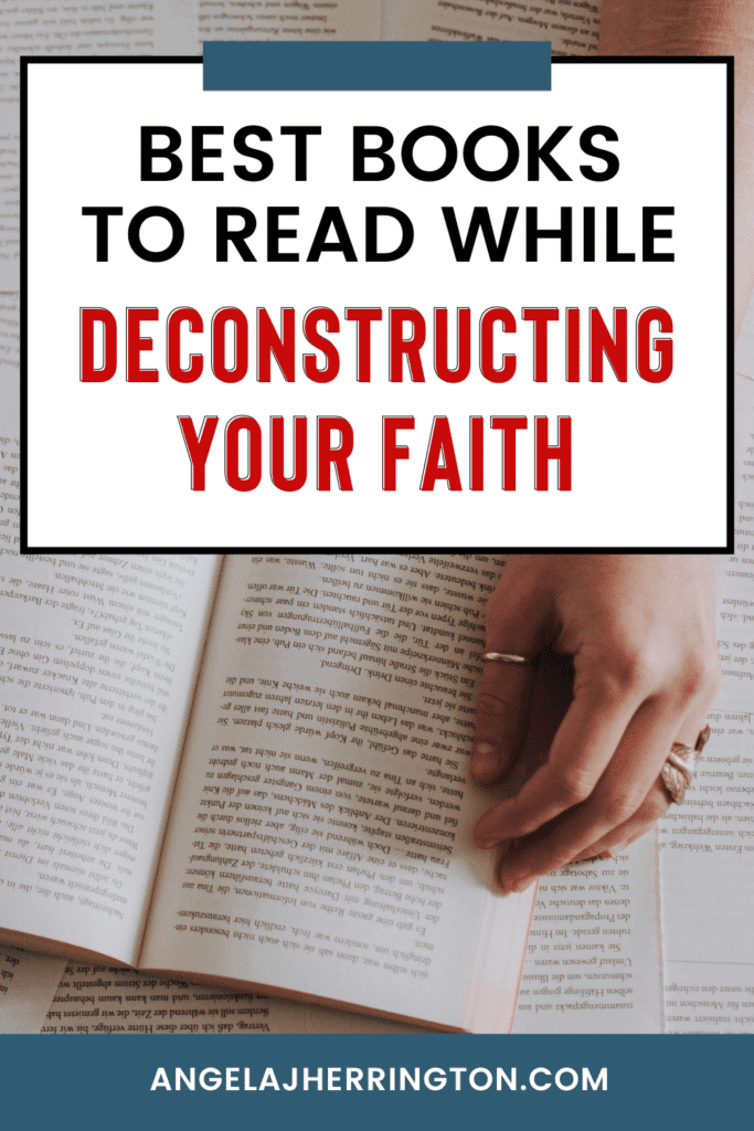 These are the best books to read while deconstructing your faith from toxic religion or toxic religious culture. Books on deconstructing faith can help you find new freedom.